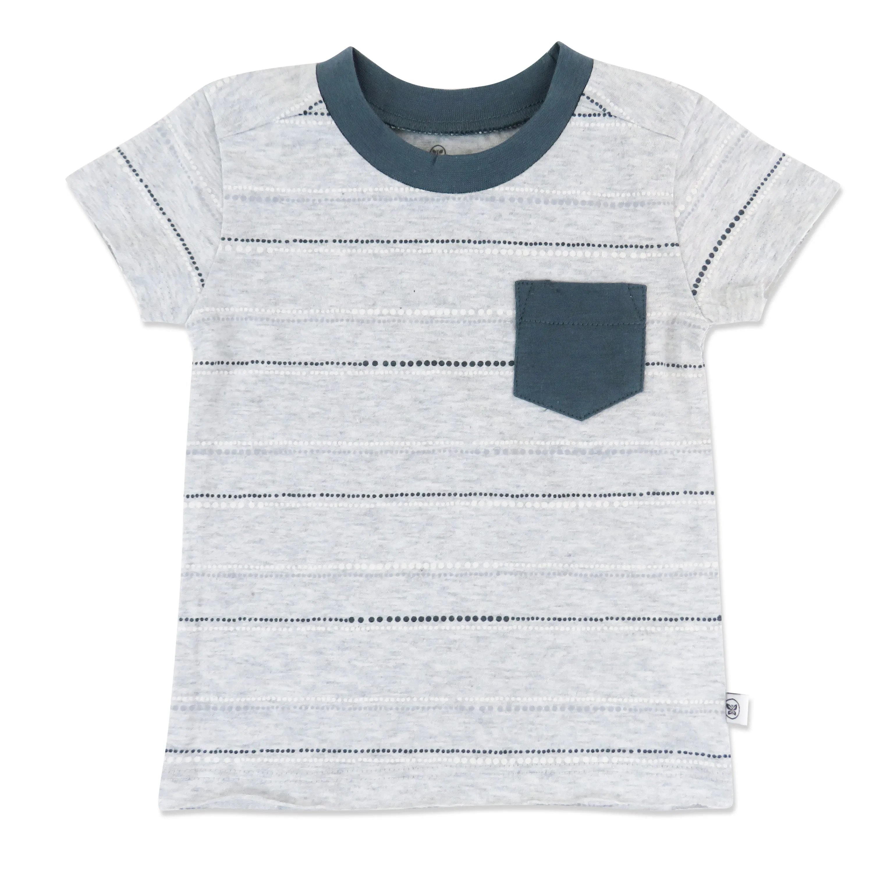 3-Pack Organic Cotton Pocket T-Shirts