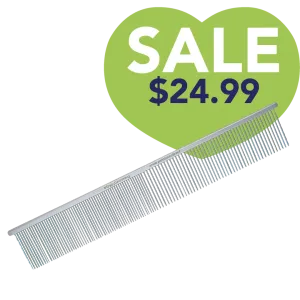 9" 50/50 Fine Fluffing Comb Limited Edition by PetStore.Direct