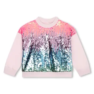 Baby Pink Sequin Sweater