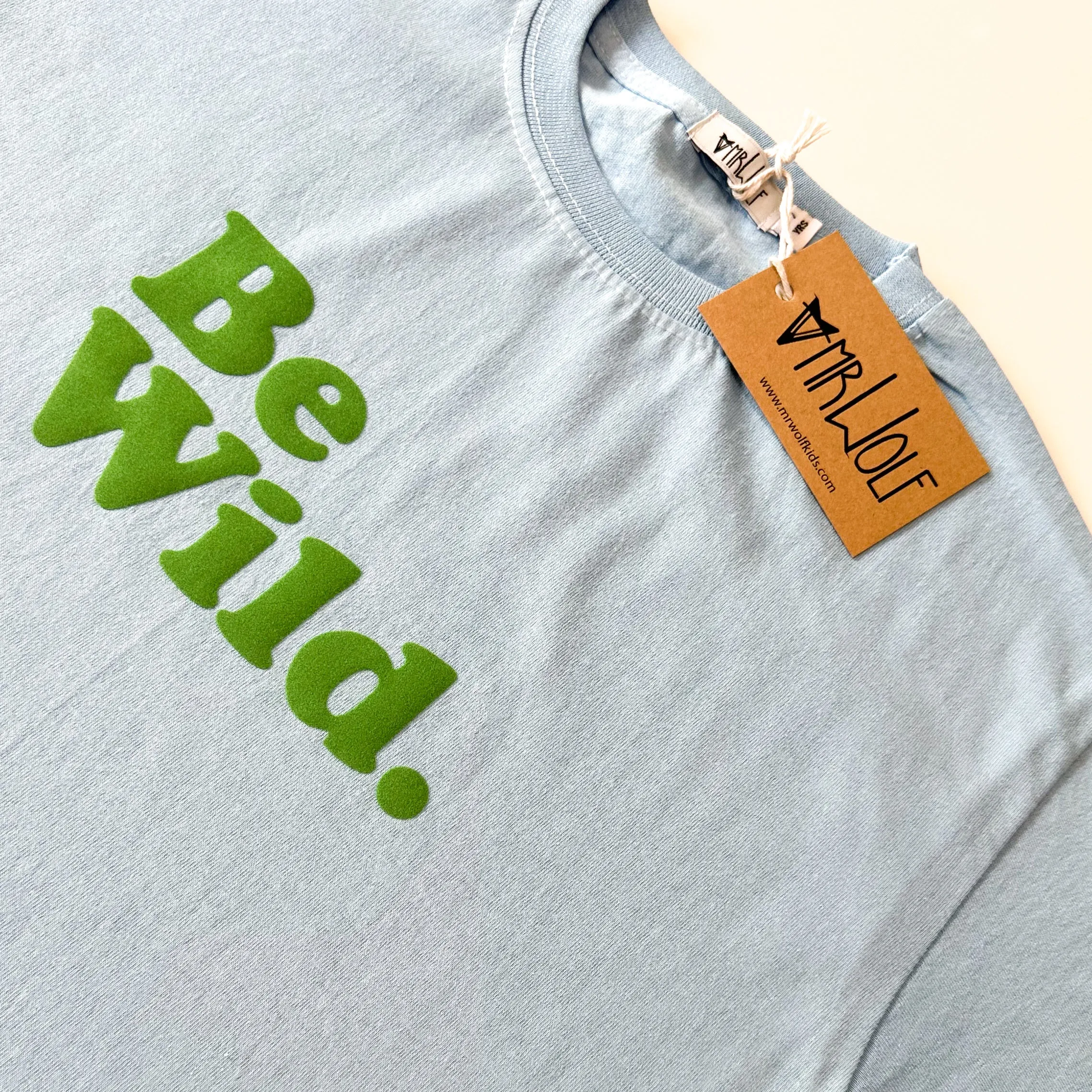 Be Wild Blue Kids T-shirt