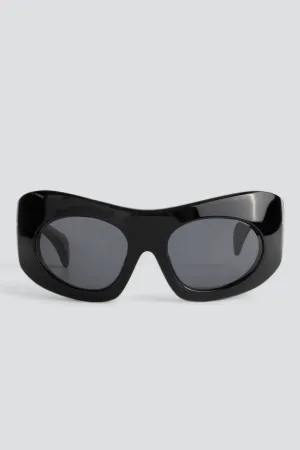 Black Acetate Ruh Sunglasses