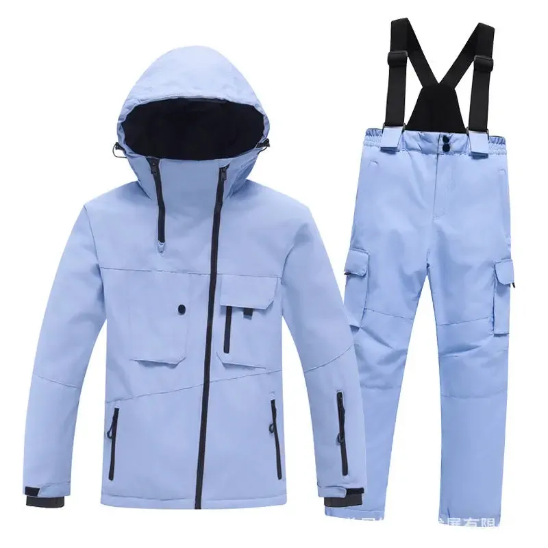 Boys & Girls Snowboarding Outfits Winter 2 Pieces Ski Overalls Set