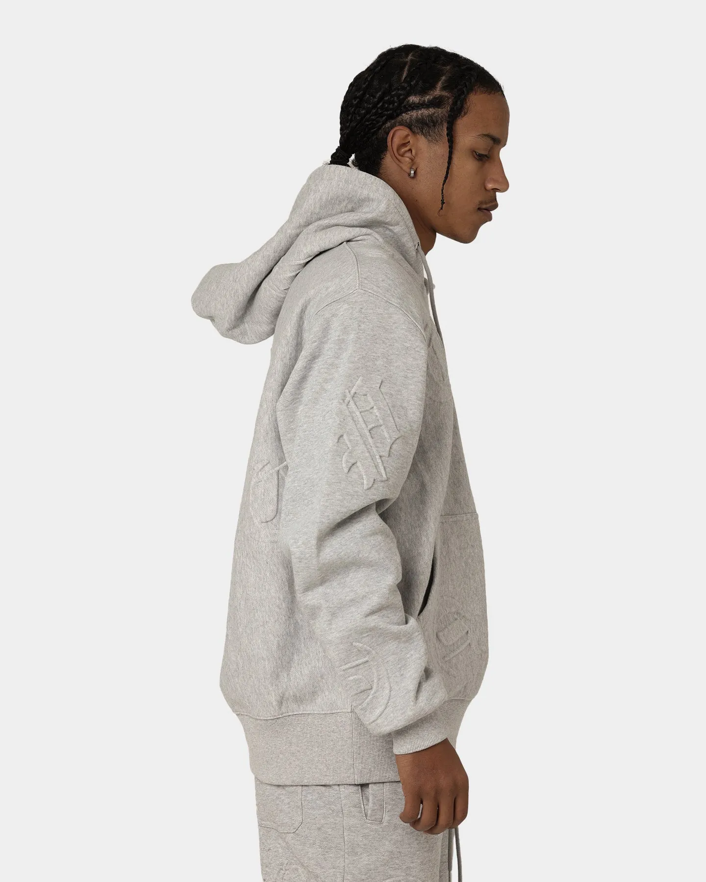 Carré CP Impression Classic Hoodie Grey Marle