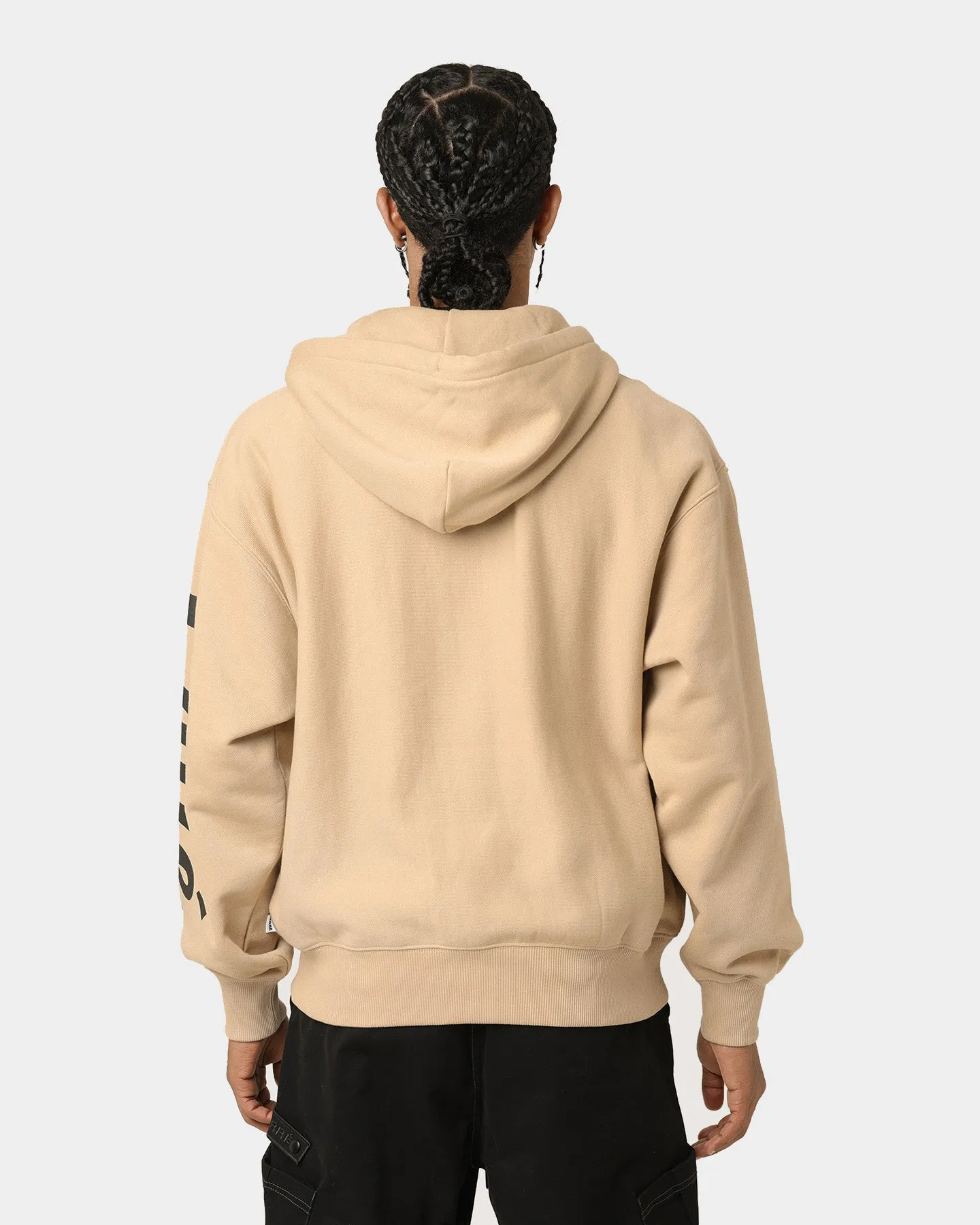 Carré Royale Quarter Zip Hoodie Stone