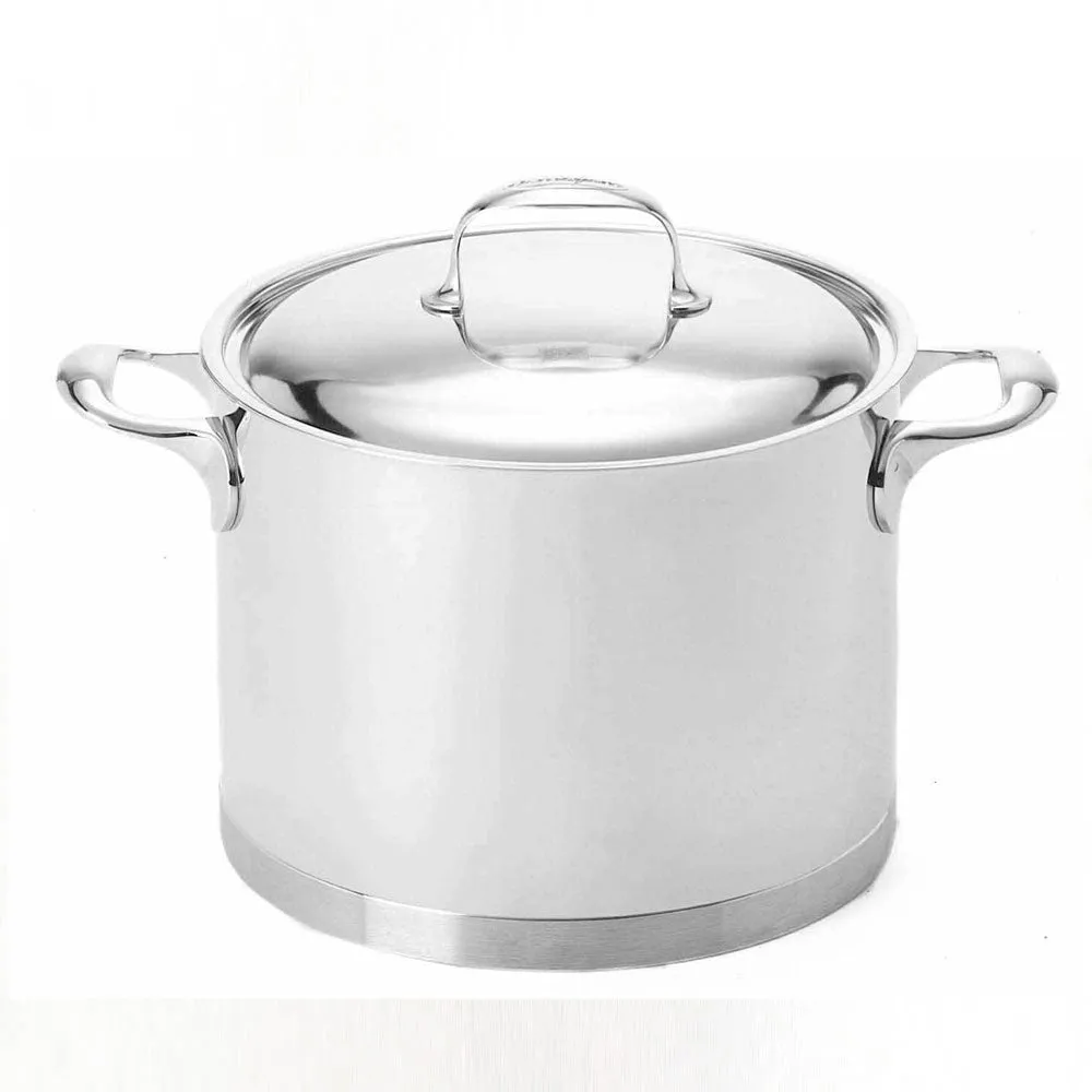 Demeyere Atlantis Stockpot with Lid 20cm Stainless Steel