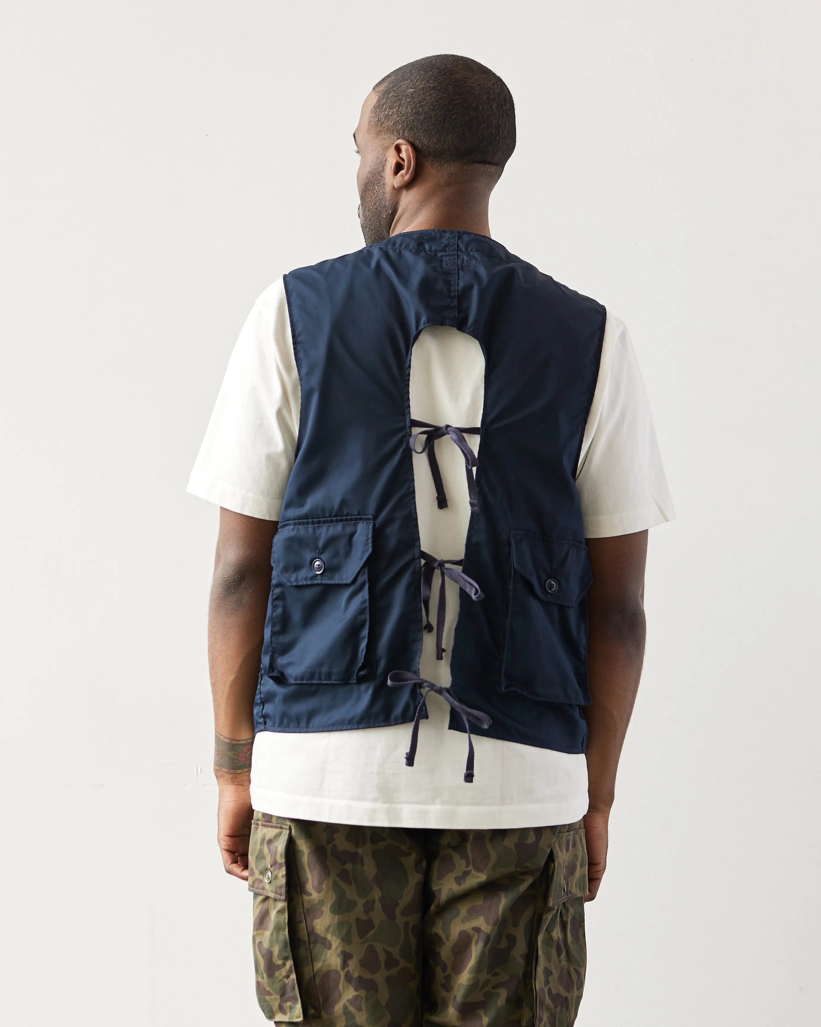 Engineered Garments C-1 Vest, Dark Navy