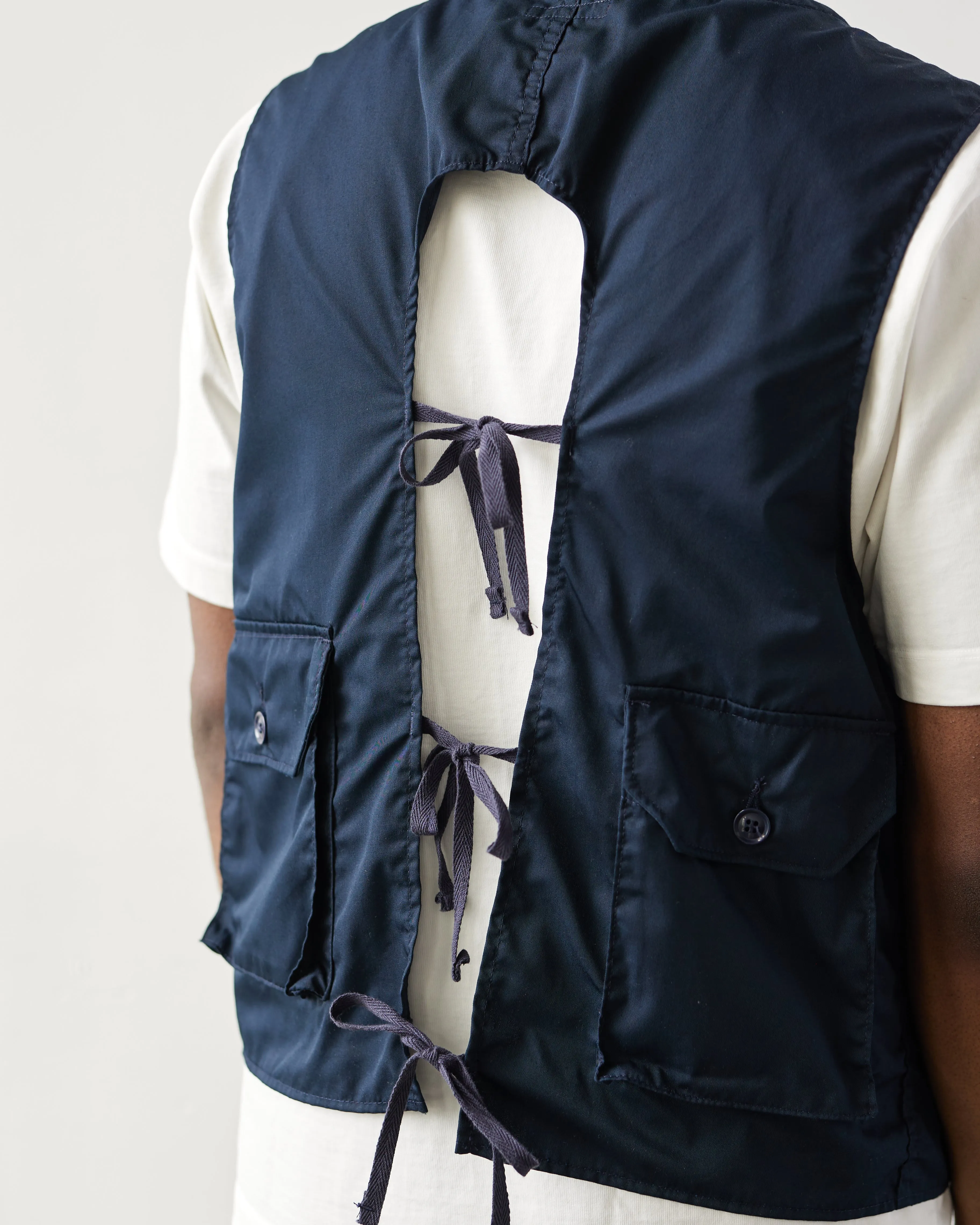 Engineered Garments C-1 Vest, Dark Navy