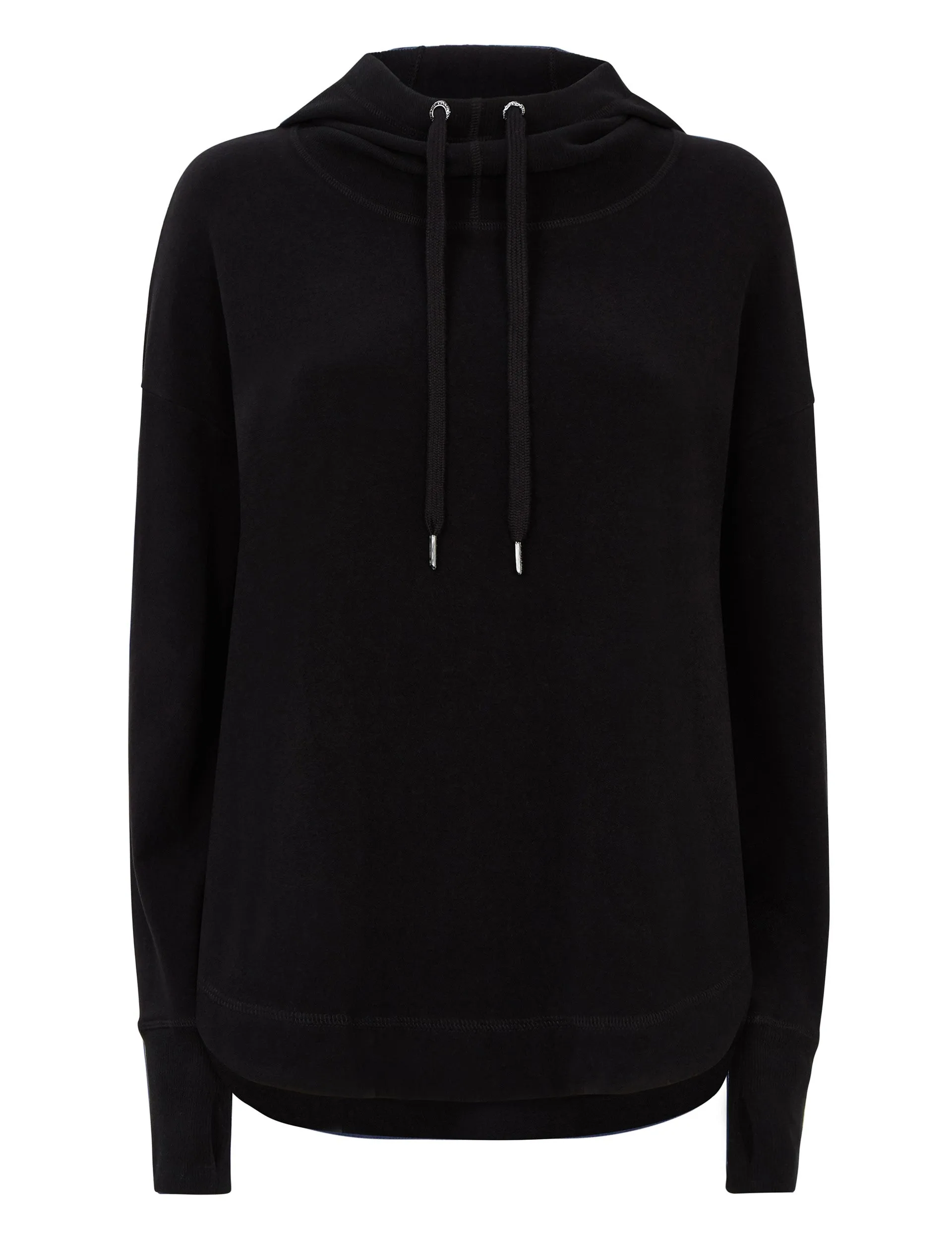 Escape Italian Fleece Hoody - Black