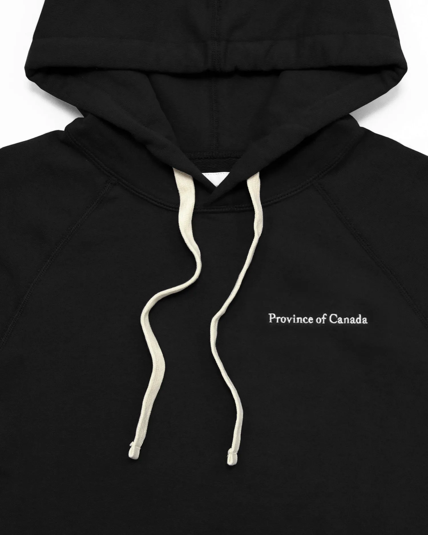 French Terry Hoodie Black - Unisex