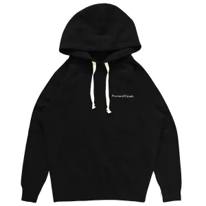 French Terry Hoodie Black - Unisex