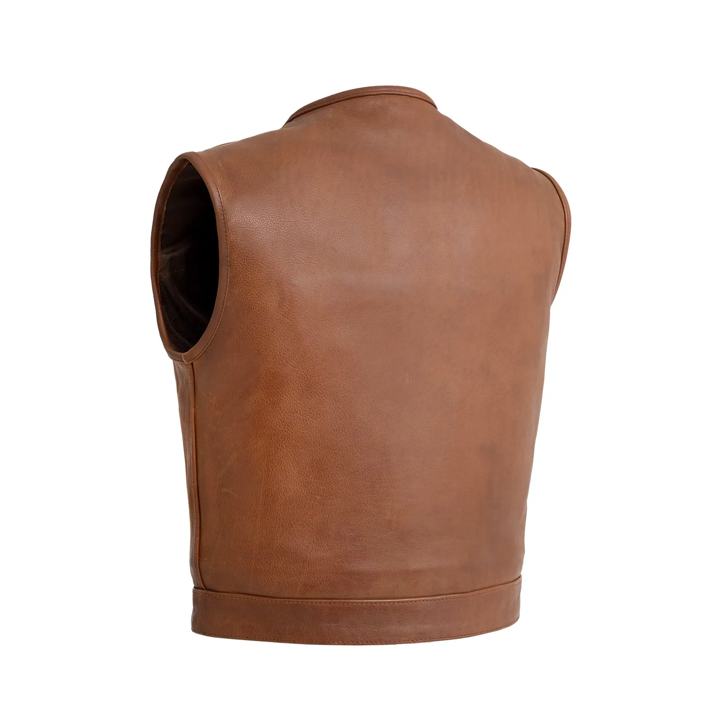 Lowside Men's Motorcycle Leather Vest