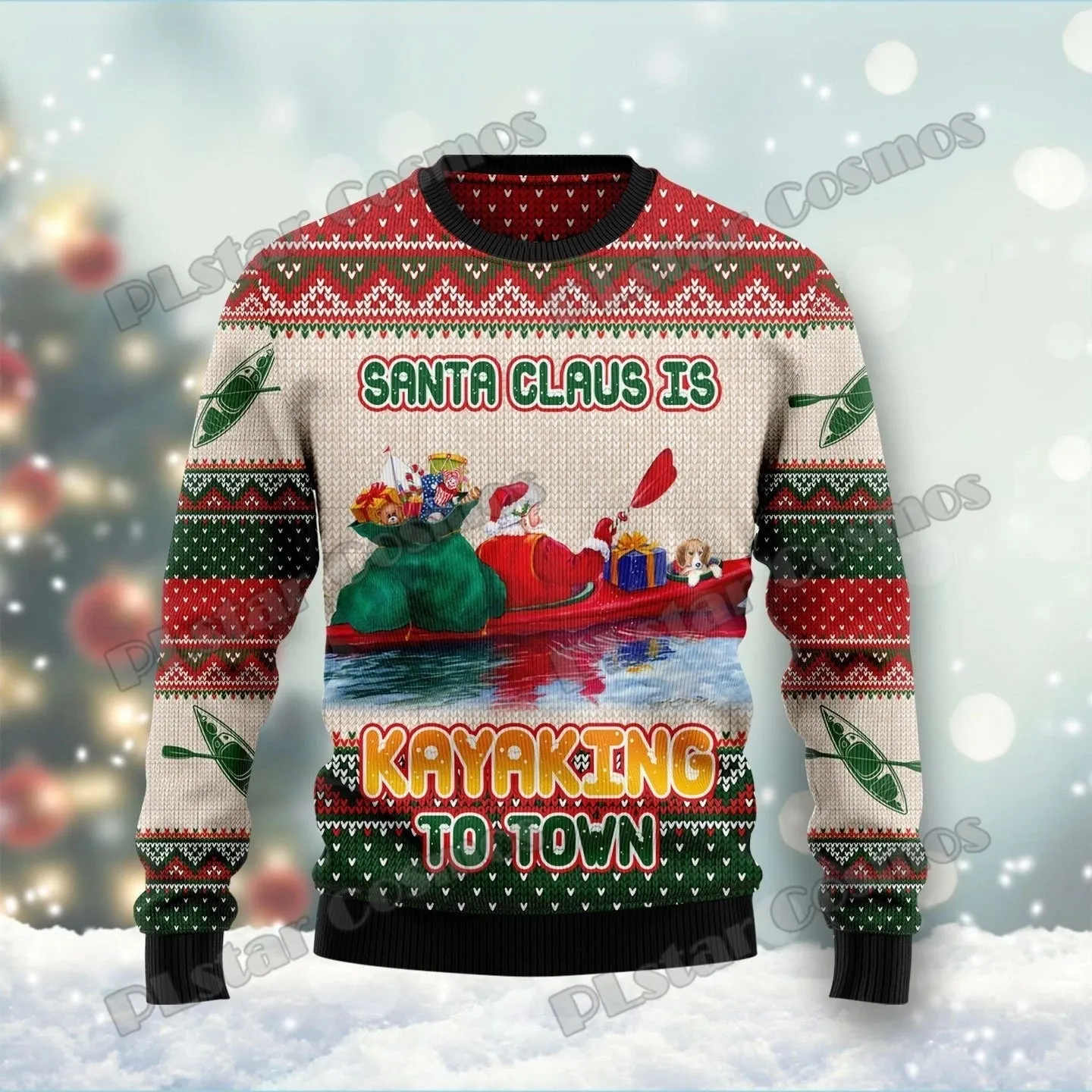 Max - Unisex Christmas sweater with festive motifs