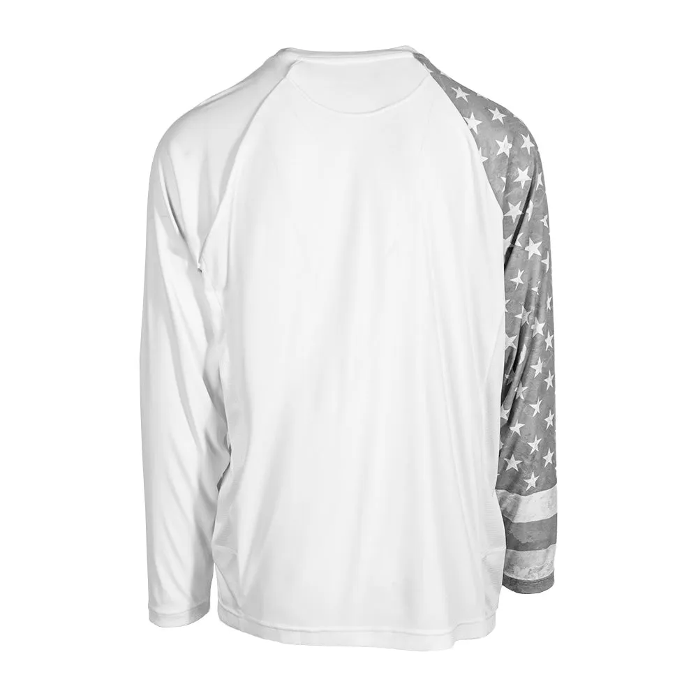 Performance Long Sleeve Shirt | Ghost American Flag PreOrder