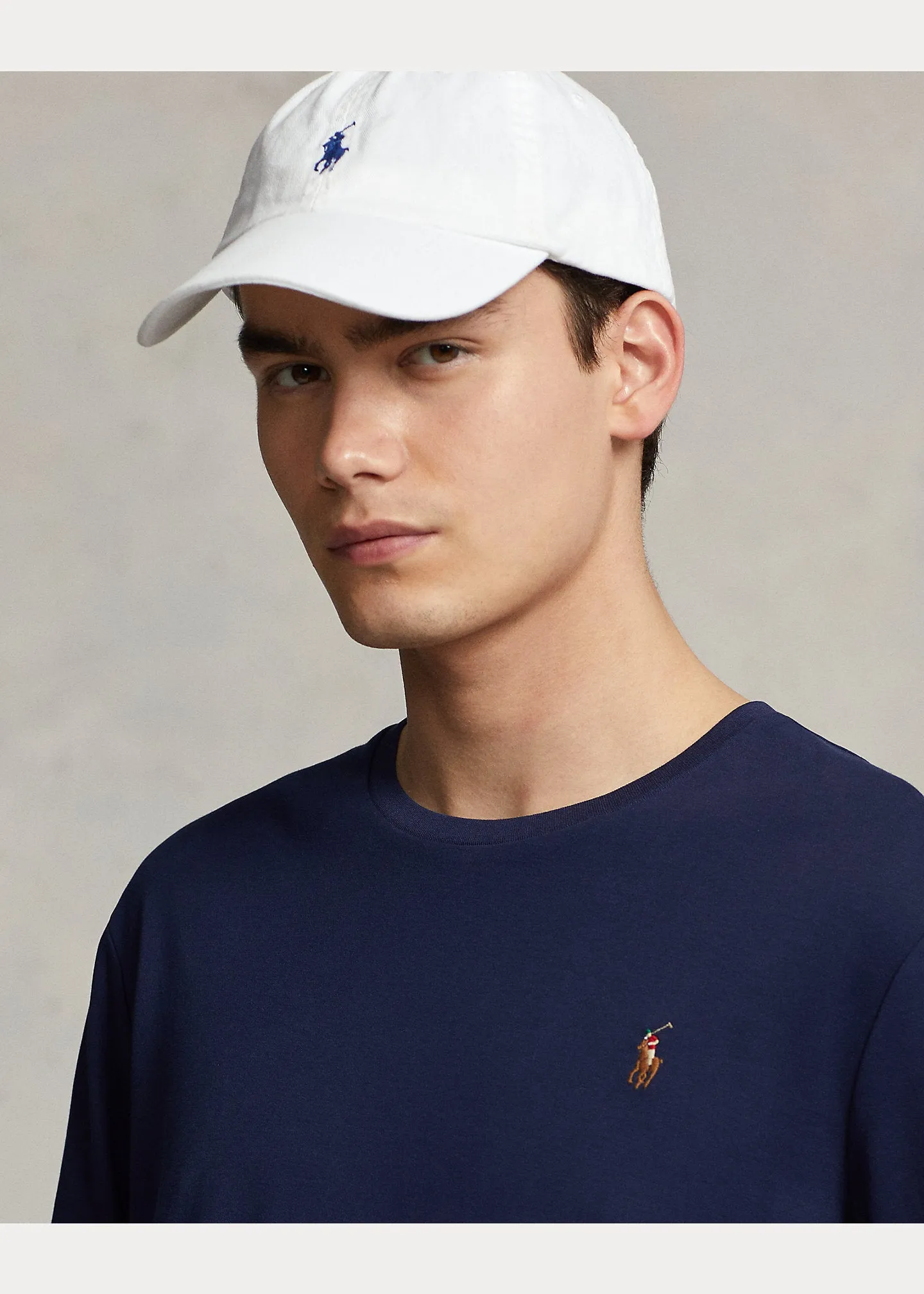 Ralph Lauren Custom Slim Fit Soft Cotton T-Shirt | Refined Navy