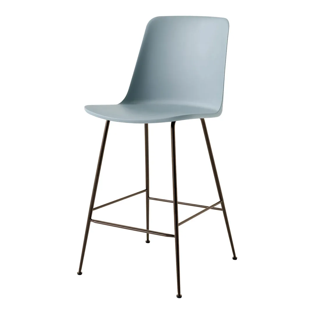 Rely HW91 High Back Counter Chair - Tube Base