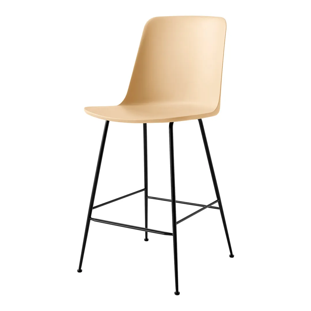 Rely HW91 High Back Counter Chair - Tube Base