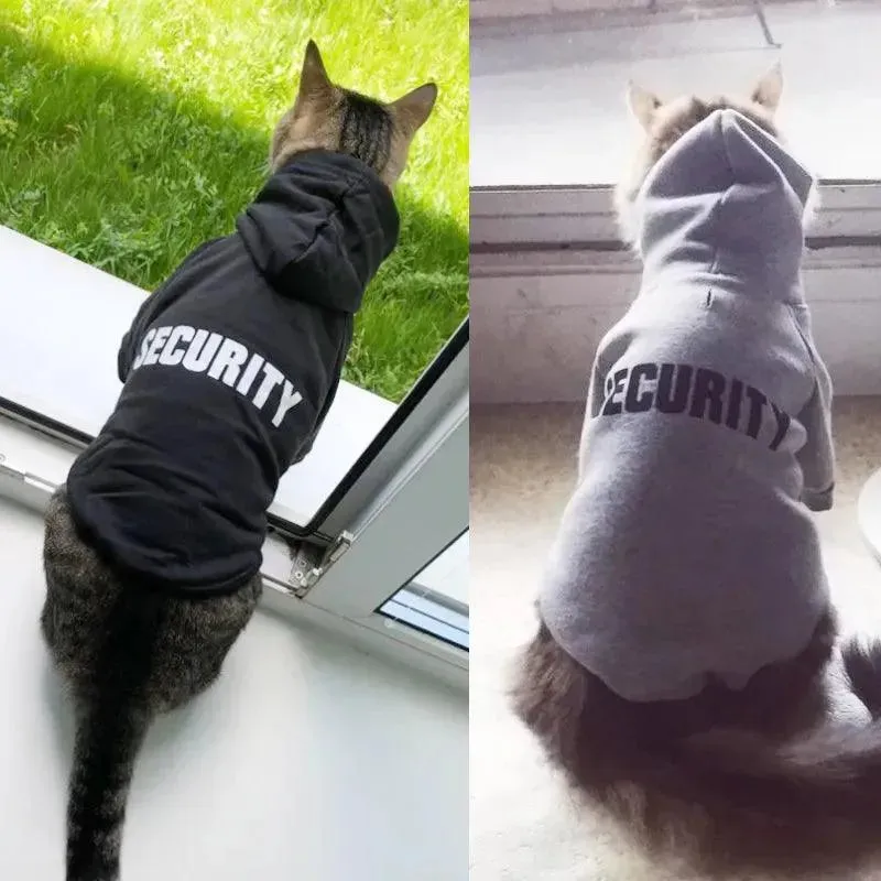 Security Pet Hoodies