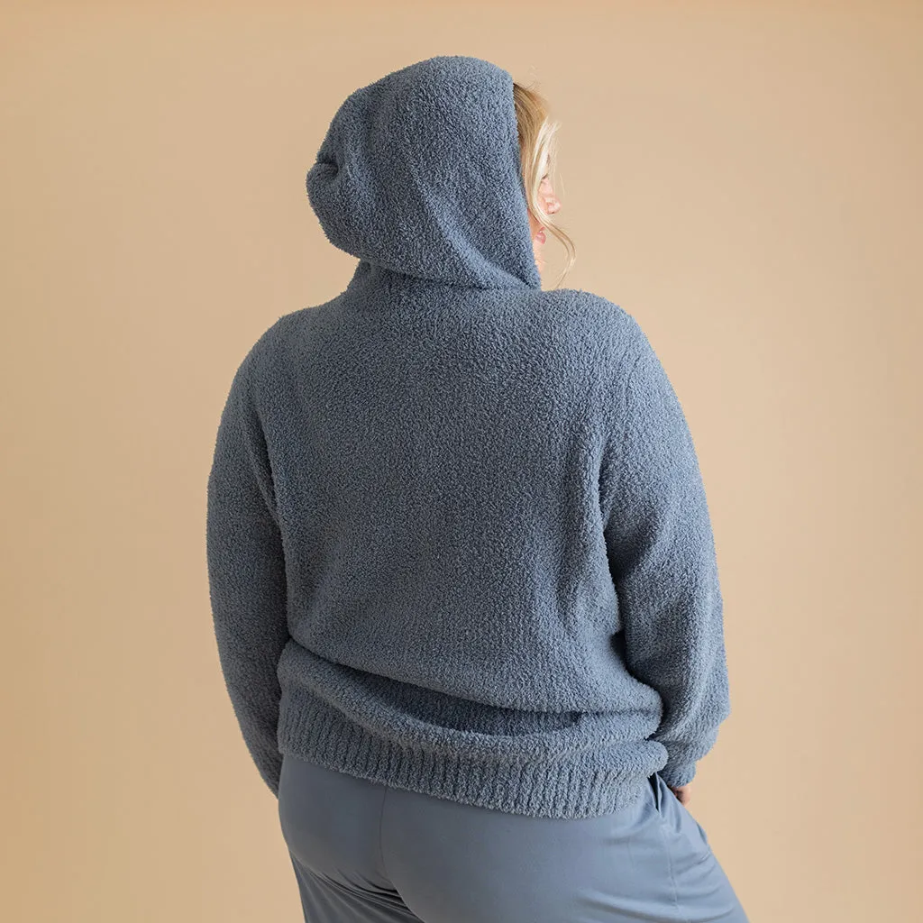 Slate Women's Cuddle Zip Hoodie