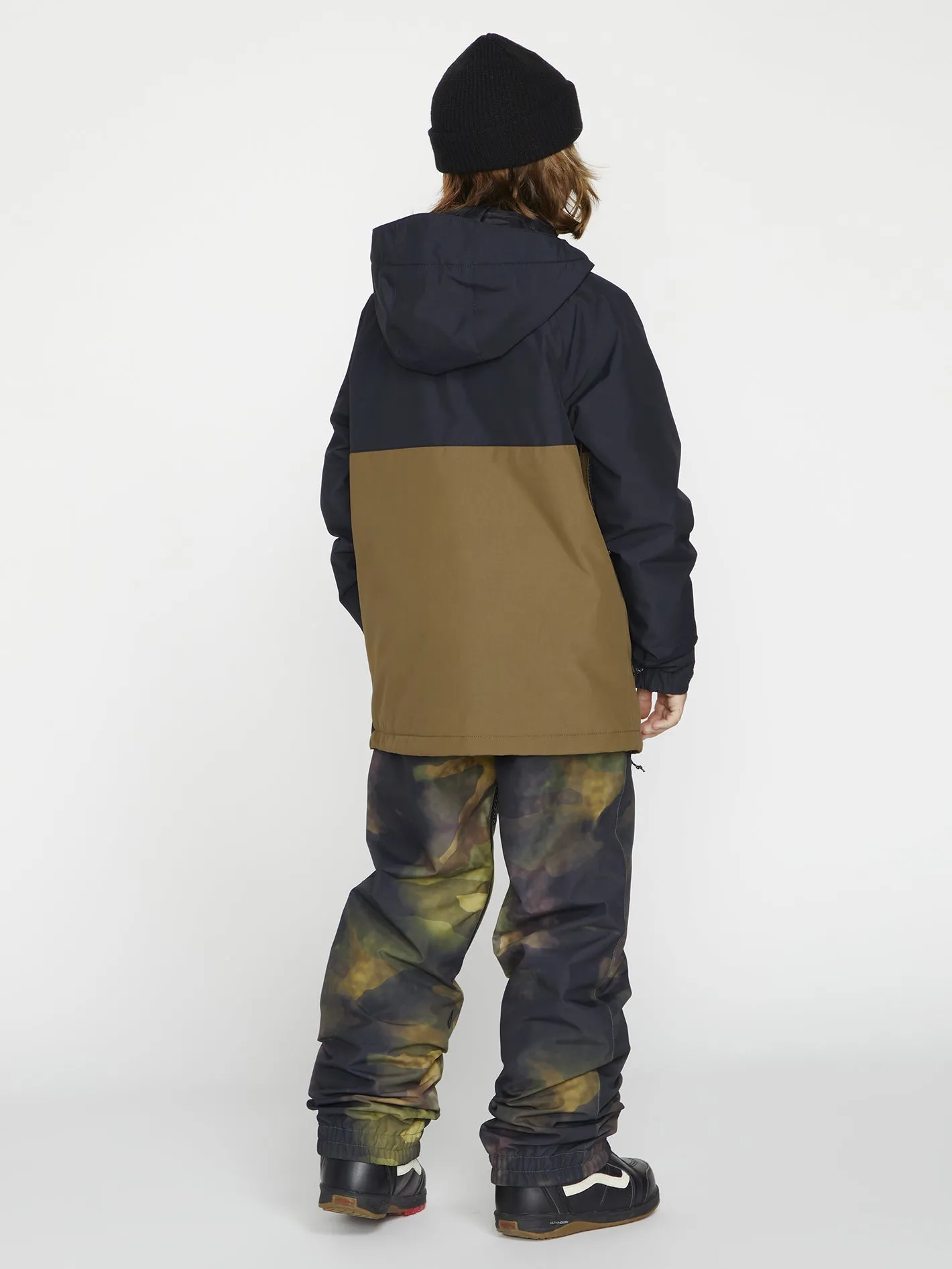 Sluff Insulated Pullover Jacket - Dark Teak - (Kids)