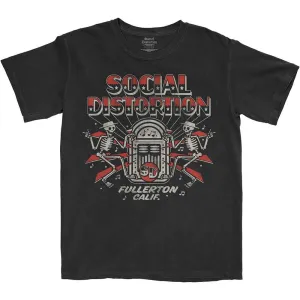 Social Distortion Unisex T-Shirt - Jukebox Skelly