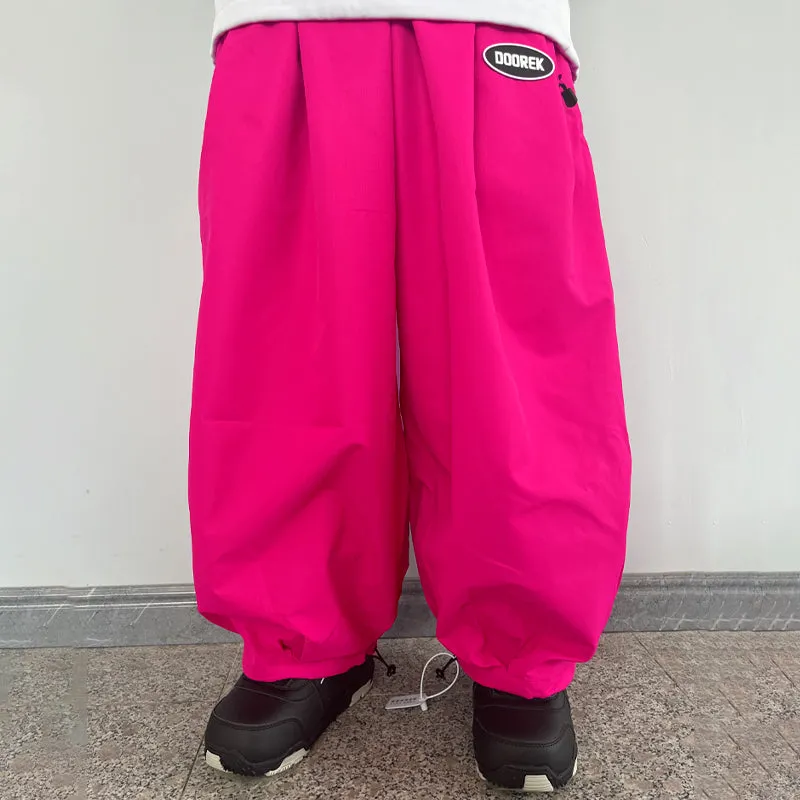 Super Baggy Snowboarding Pants for Adult Cute One-size Ski Pants