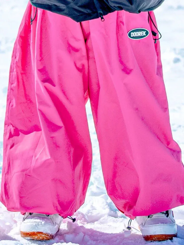 Super Baggy Snowboarding Pants for Adult Cute One-size Ski Pants