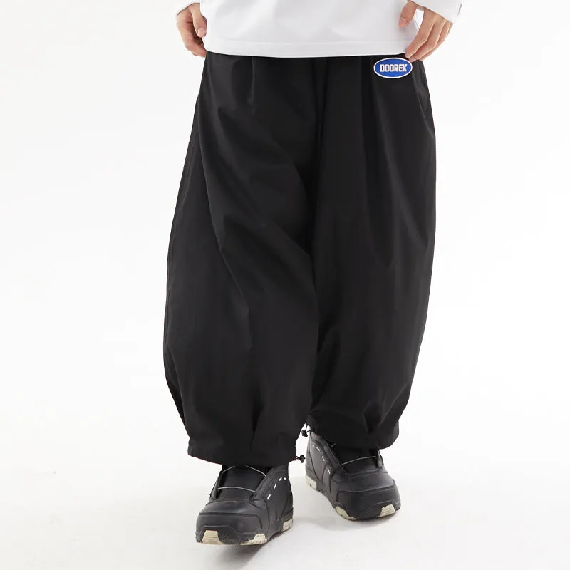 Super Baggy Snowboarding Pants for Adult Cute One-size Ski Pants