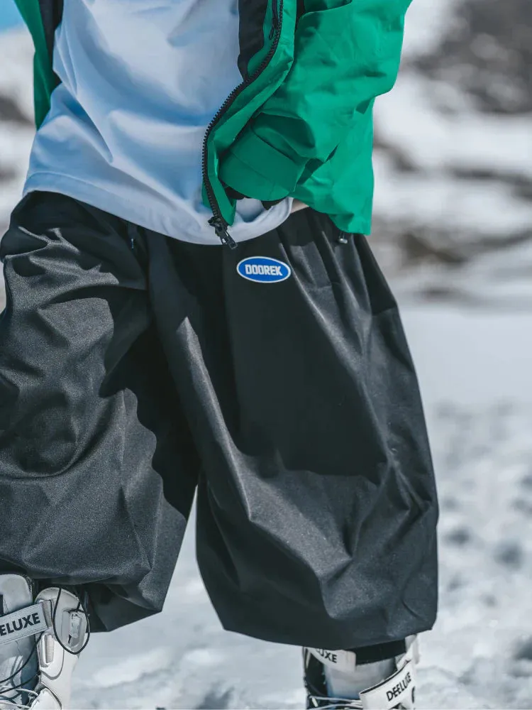 Super Baggy Snowboarding Pants for Adult Cute One-size Ski Pants