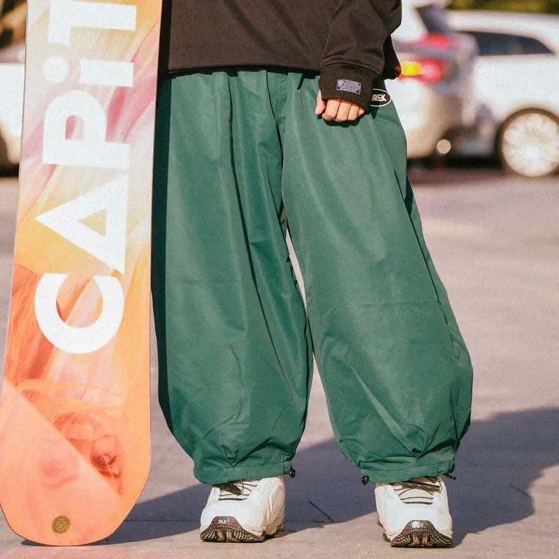 Super Baggy Snowboarding Pants for Adult Cute One-size Ski Pants