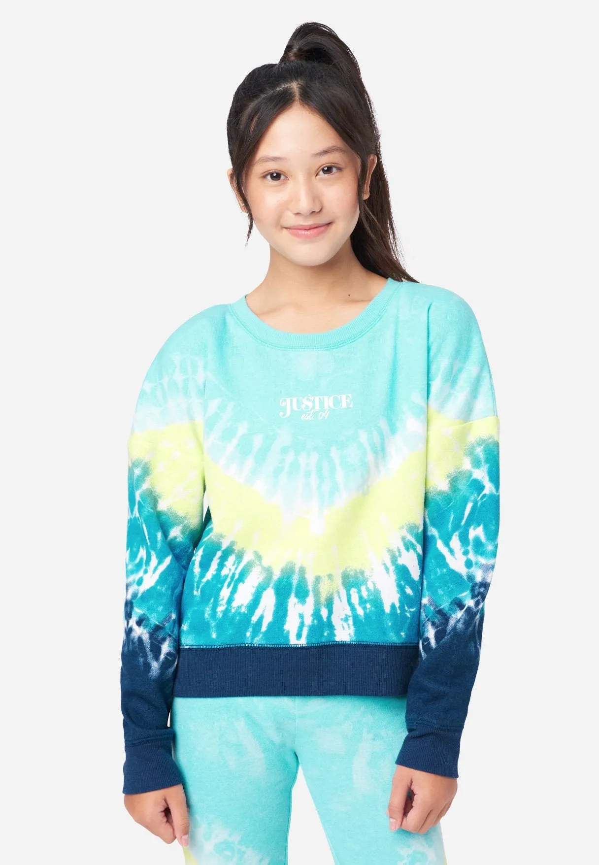 Tie-Dye Crewneck Sweatshirt