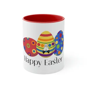 Two Spirit Flag Accent Coffee Mug Easter Festival - Happy Easter