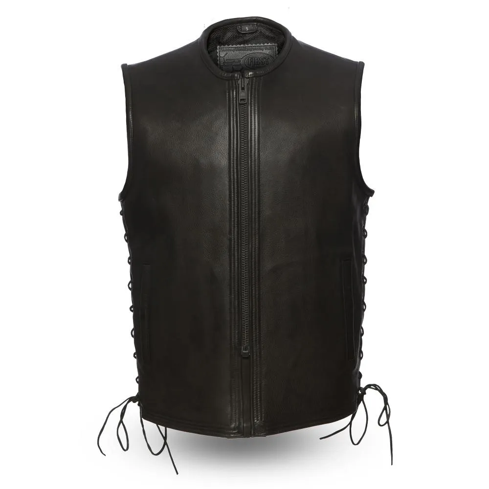 Venom - Men's Leather Motorcycle Vest