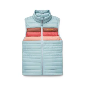 Women's Fuego Down Vest - Sea Spray Stripes