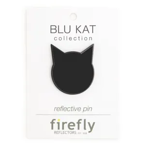 x BLU KAT Reflective Pin